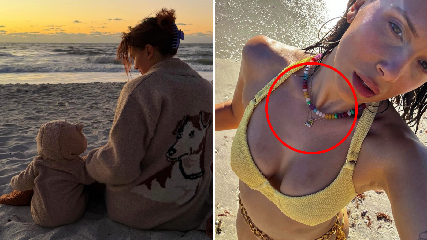 Millie Bobby Brown may have revealed her daughter's secret name in new beach selfie