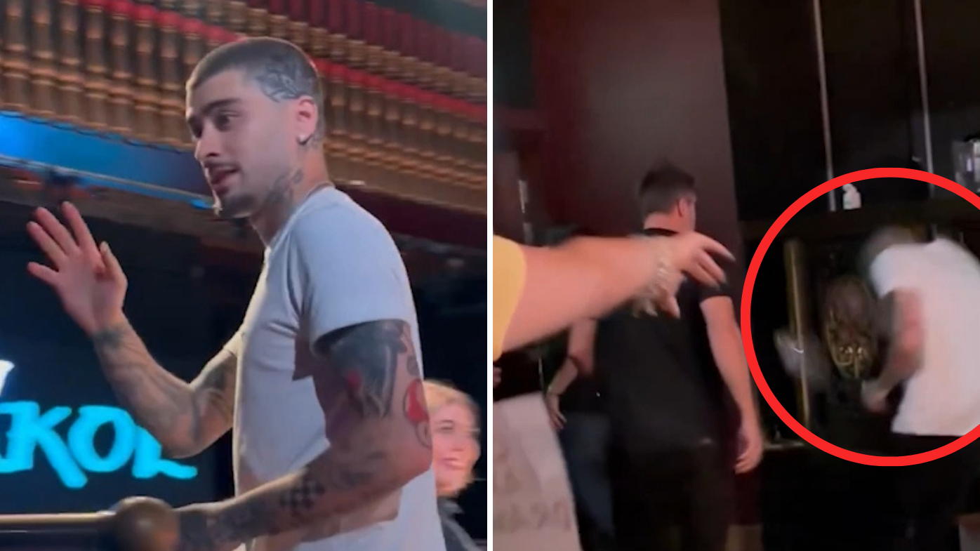 Zayn Malik dodges water bottle thrown from crowd after fan Q&amp;amp;A event
