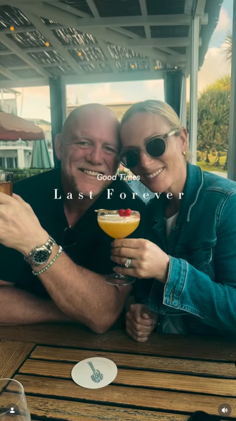 Royal couple Zara and Mike Tindall share rare look into Australian holiday