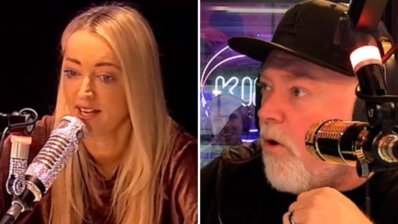 Jackie O reveals why co-host Kyle stormed off air: ‘He’s in so much pain’