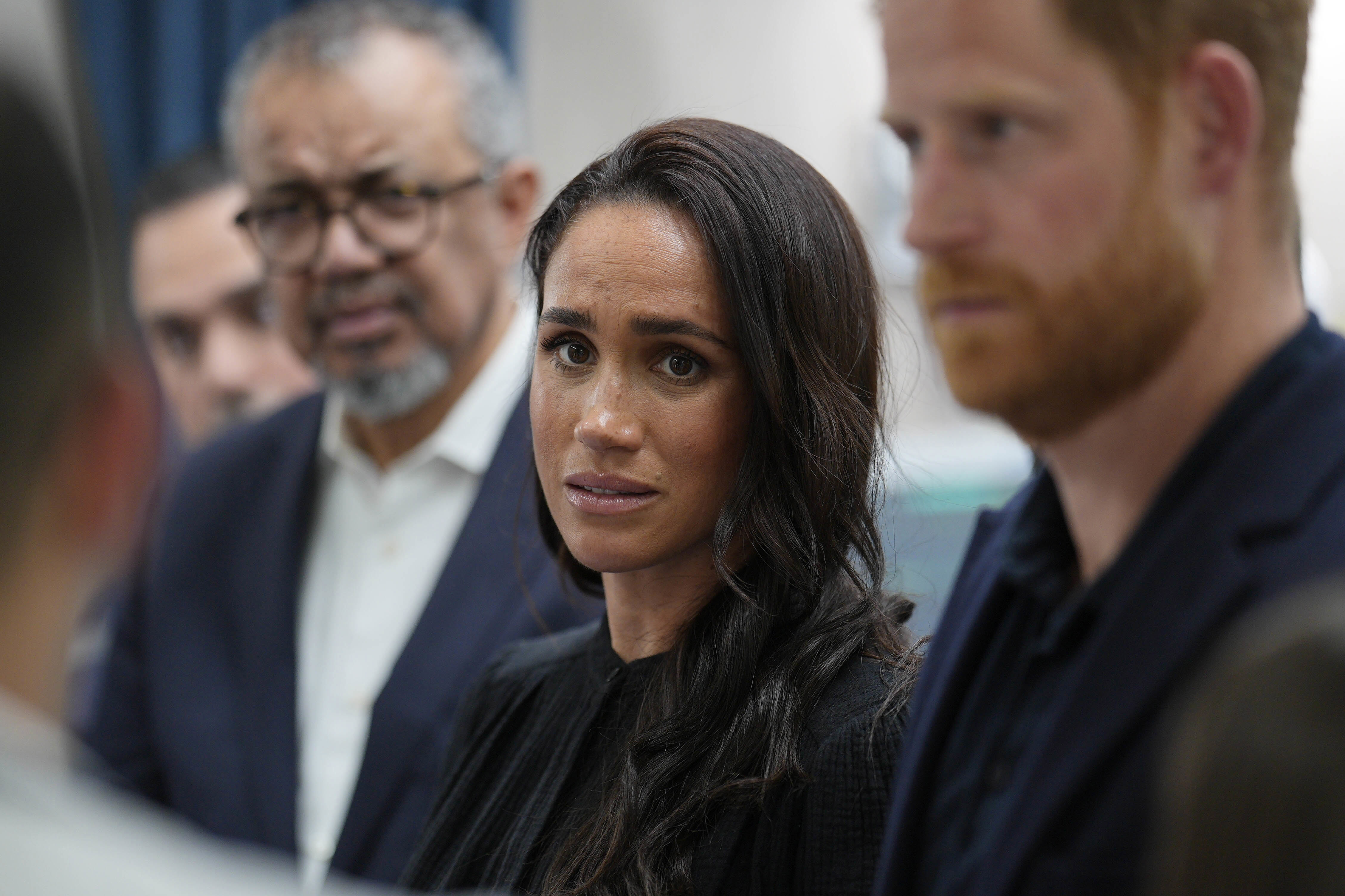Meghan Markle close to tears on humanitarian visit to Jordan with Prince Harry
