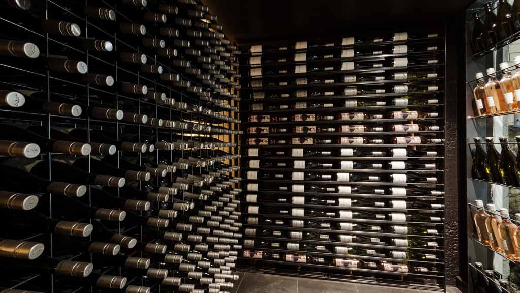 ... a serious wine lover would require climate control in their cellar which was missing.