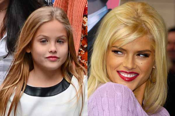 Anna Nicole Smith S Daughter Dannielynn Looks Just Like Her Father Larry Birkhead Defends Her