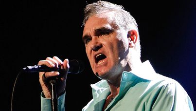 Former The Smiths star Morrisey in concert earlier this year. (Getty)