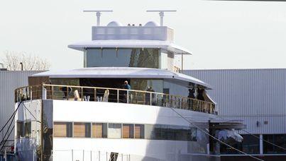 Steve Jobs' superyacht, Venus.