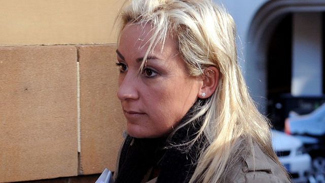 Keli Lane outside court in 2010. (AAP)