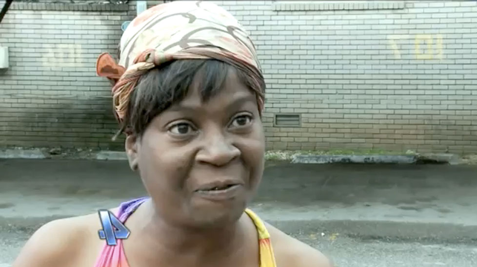 Viral interviewee Sweet Brown.
