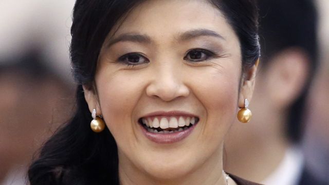 Thai Prime Minister Yingluck Shinawatra.