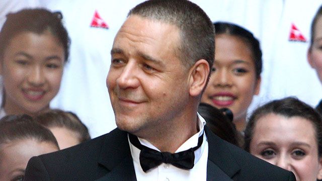 Russell Crowe at the Les Miserables premiere in Sydney in December. (AAP)