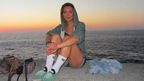 Young English holidaymaker Catriona Bowman.