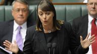 Nicola Roxon in Parliament. (AAP)