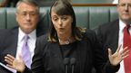 Nicola Roxon in Parliament. (AAP)