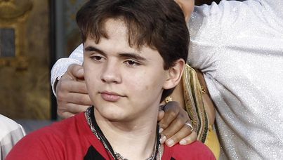 Prince Michael Jackson in January last year. (AAP)