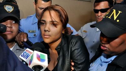 Heredia is arrested in Santiago, Dominican Republic. (AAP)
