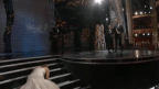 Jennifer Lawrence's fall on her way to collect the Best Actress Oscar was one of the most memorable moments at the ceremony.