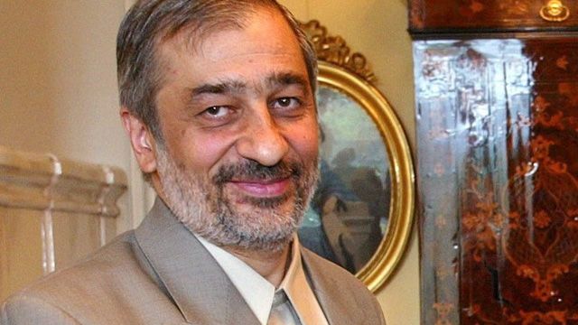 The former head of Iran's central bank, Tahmasb Mazaheri.