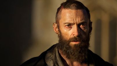 Hugh Jackman as Jean Valjean in a scene from the motion-picture adaptation of "Les Misérables." (AAP)