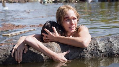 Naomi Watts in a scene from "The Impossible." (AAP)
