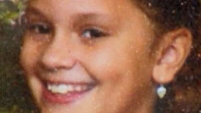 Aaliyah Boyer, 10, was killed by a falling bullet. (WBAL TV)