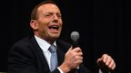 Tony Abbott. (AAP)