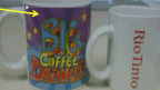 Edmund's coffee cup was a "personal item".