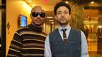 Chris Kelly (left) and Chris Smith from rap duo Kriss Kross.