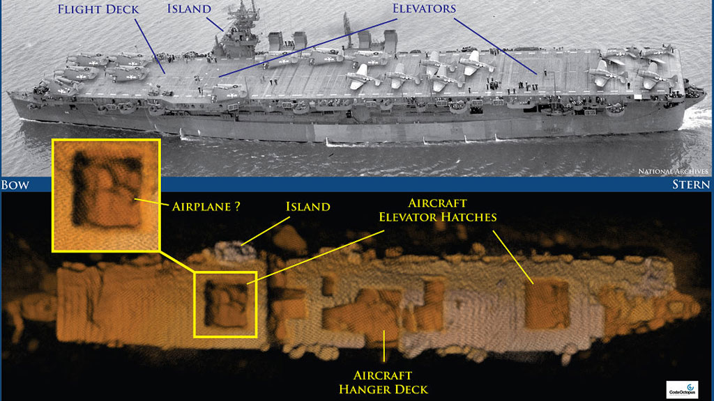 'Amazingly Intact' WWII Aircraft Carrier Found In Pacific - 9news.com.au