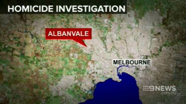 Police were called to the home in Albanvale just after 5pm today. (9NEWS)