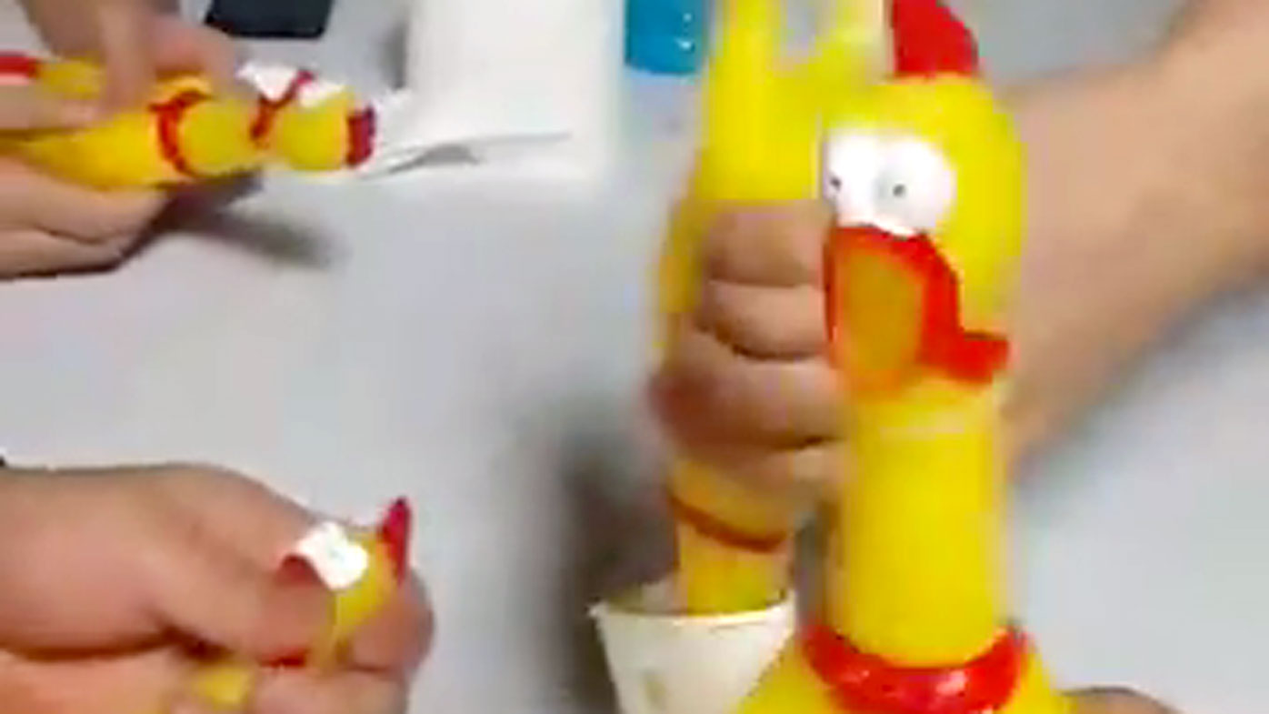 This rubber chicken dance track is the biggest viral hit of 2016 9Pickle