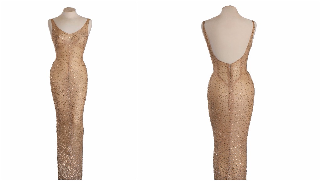 Marilyn Monroe's 'Happy birthday, Mr President' dress expected to fetch $4.1 million at auction Marilyn Monroe's 'Happy birthday, Mr President' dress expected to fetch $4.1 million at auction