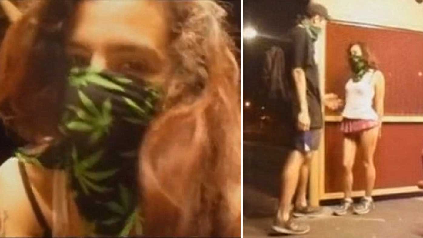 Amateur porn video filmed on Geelong train station photo