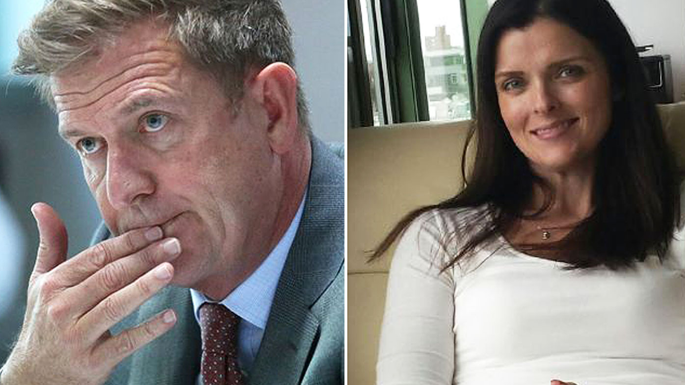 Amber Harrison (l) alleges her future career with the company was threatened if details of the affair with Seven boss Tim Worner were ever made public.
