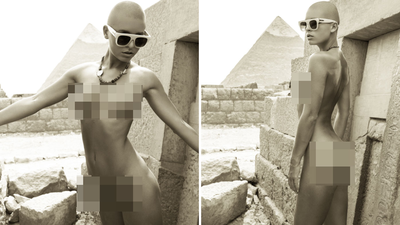 Cairo posed nude in Mystery solved?