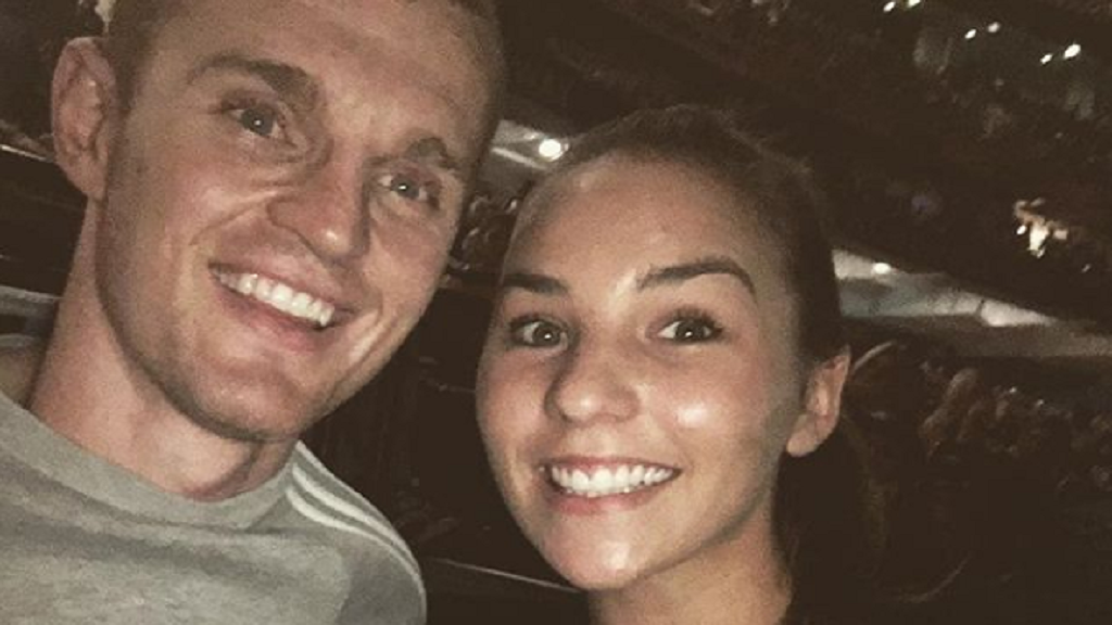 Ex-footballer Alex McKinnon shares first photo since wedding