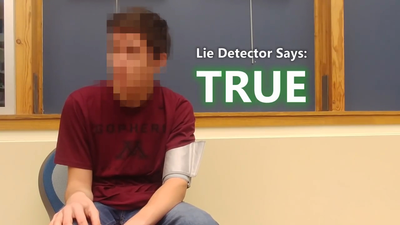 Time traveller from the future passes lie detector test