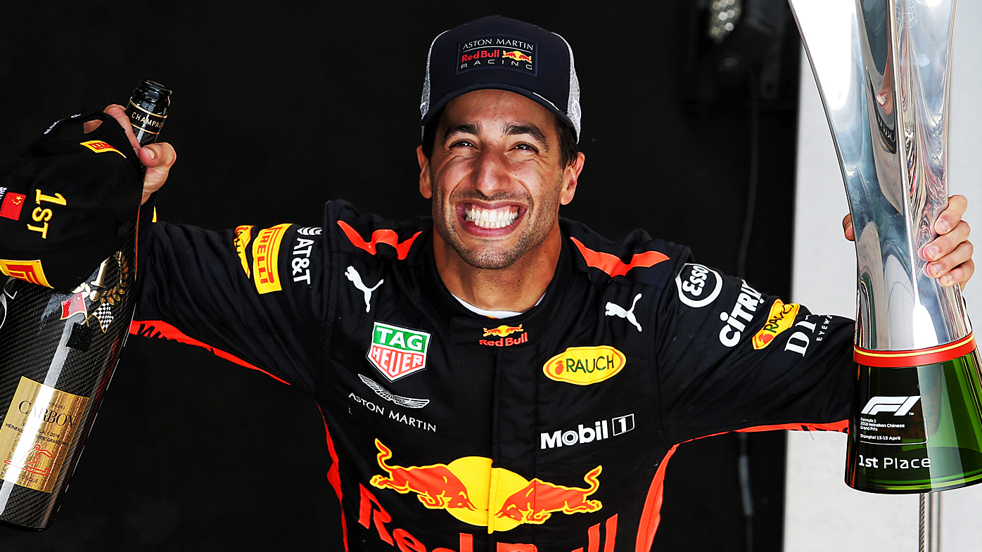 F1 news: Australia Daniel Ricciardo Red Bull win Chinese Grand Prix ...