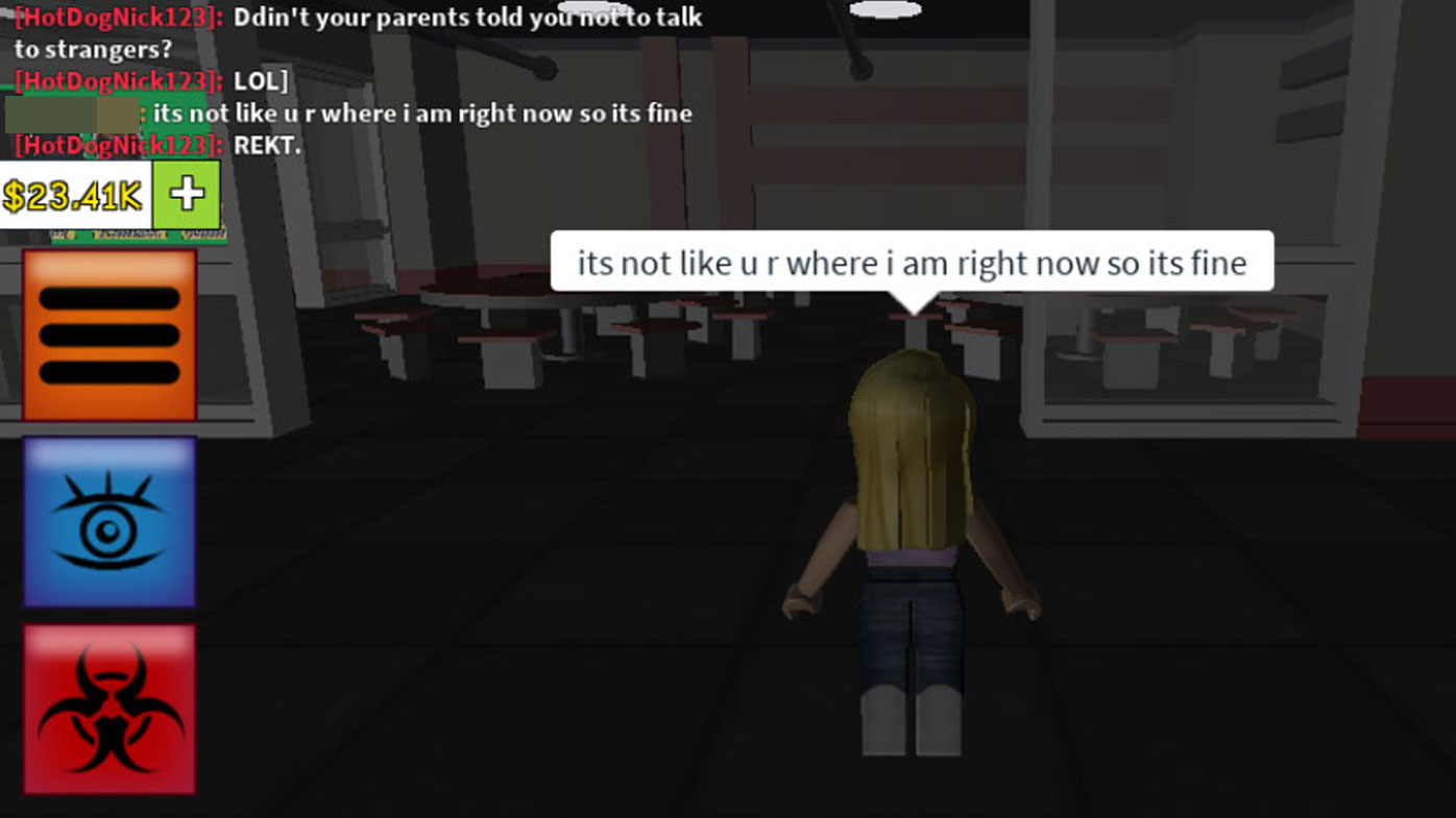 It Made Me Feel Sick Adelaide Girl 12 Targeted By Predator On Kids Game Roblox - roblox sex offender