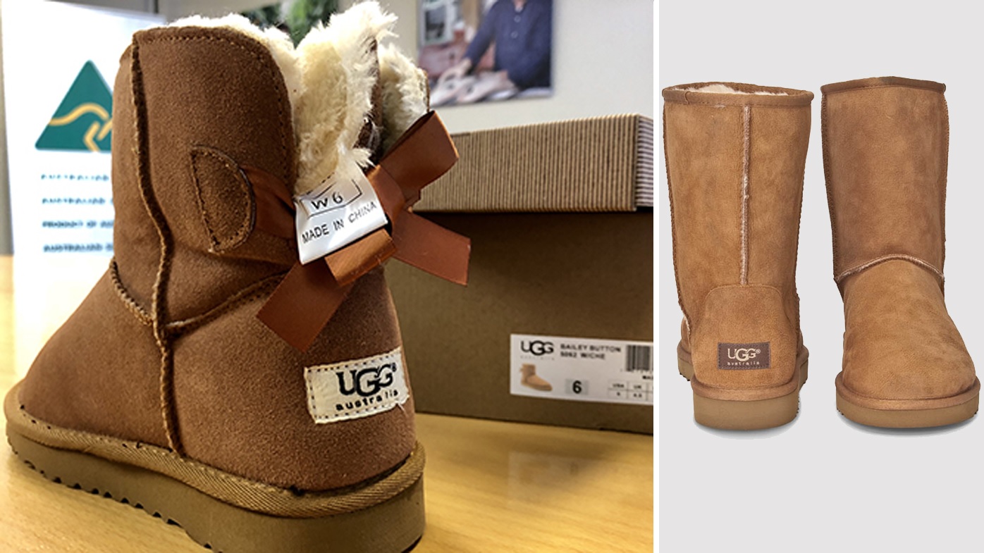what are ugg slippers made of