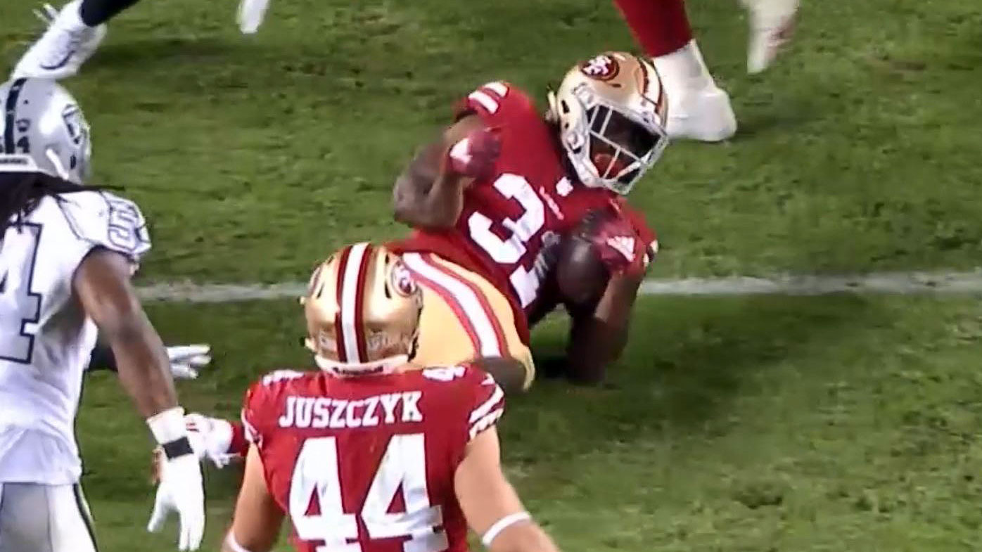 NFL: San Fransisco 49ers running back Raheem Mostert suffers horrific ...