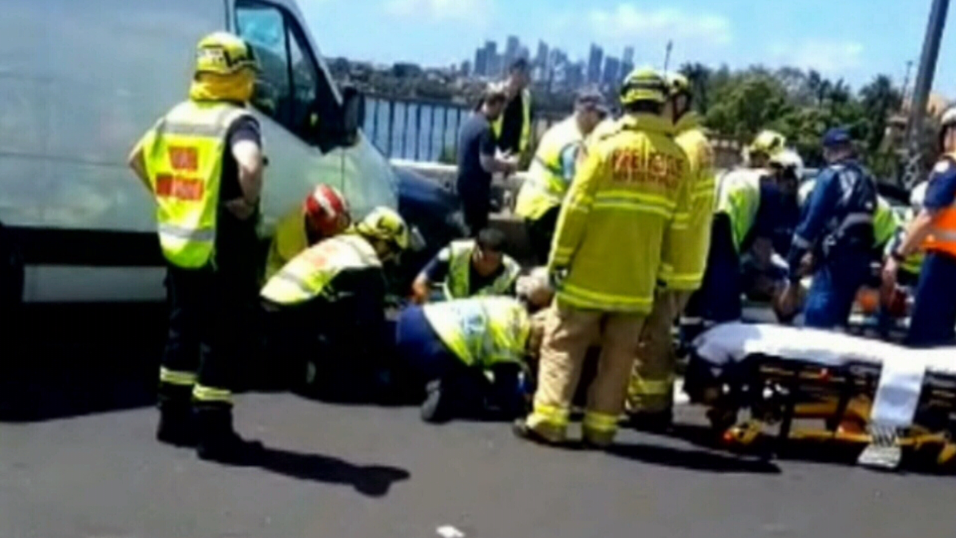 Sydney news: Driver run over while exchanging details after minor