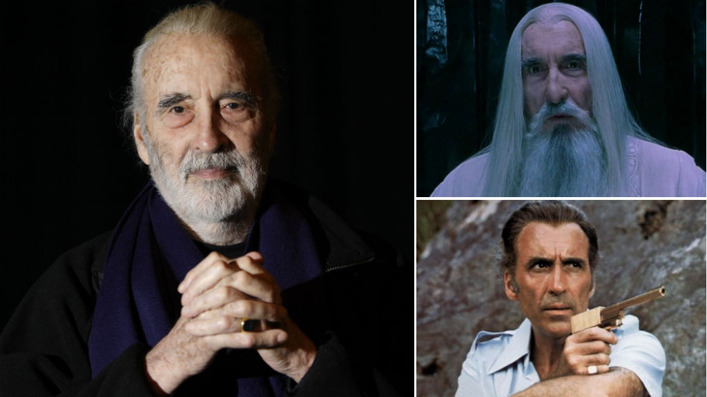 Christopher Lee appears to farewell fans in final video message