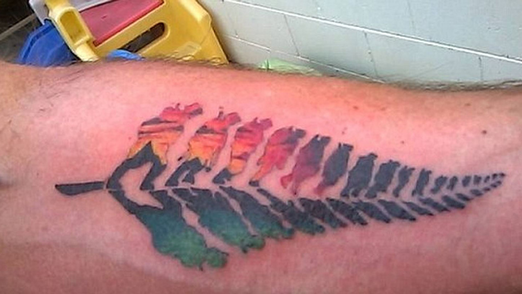 New Zealand War Veteran S Anzac Tattoo Sparks Social Media Frenzy