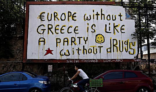 How much does Greece owe?
