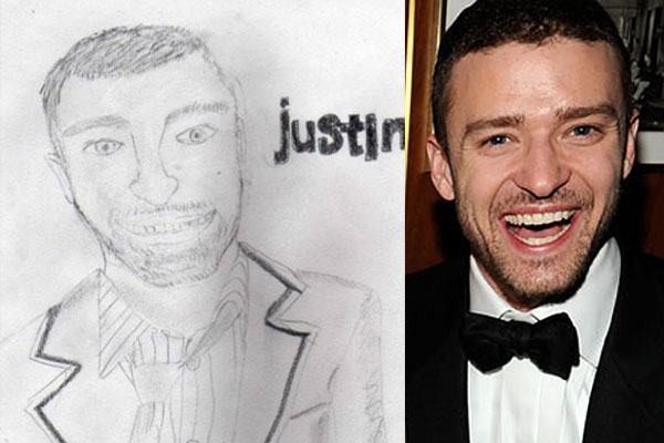 LOLworthy pics: Badly drawn stars - 9Celebrity