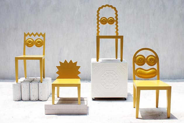 Weird The Simpsons As Chairs 9celebrity