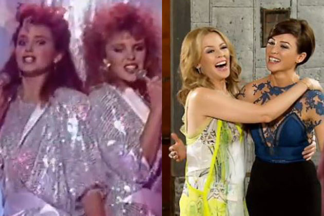 WATCH: Minogue sisters reunite on Aussie TV after 26-years on X Factor ...