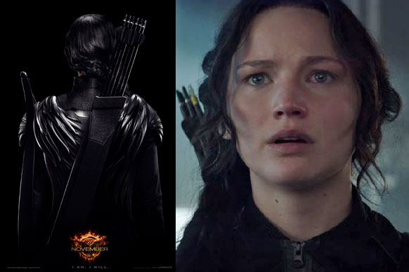 First Look at Jennifer Lawrence's District 13 rebel poster...plus more ...