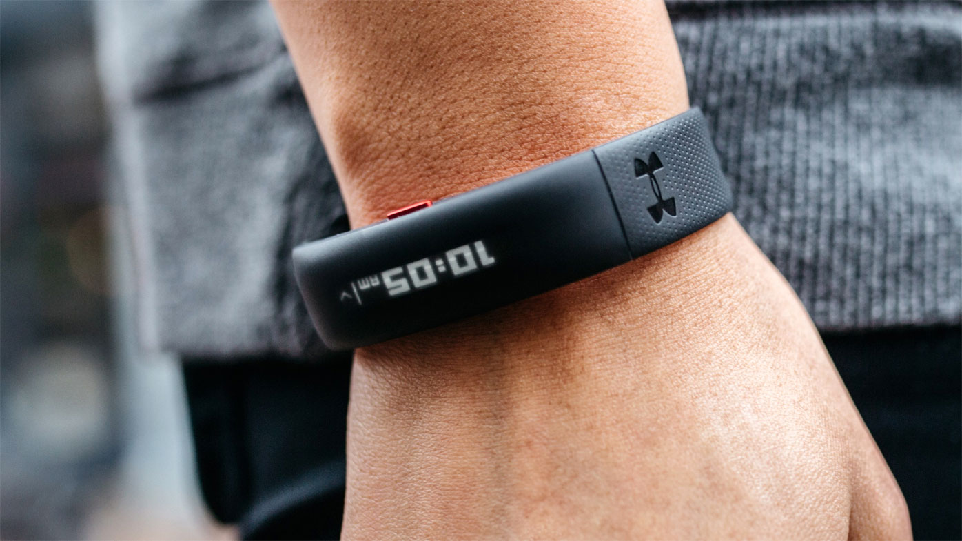 fitness tracker under armour band