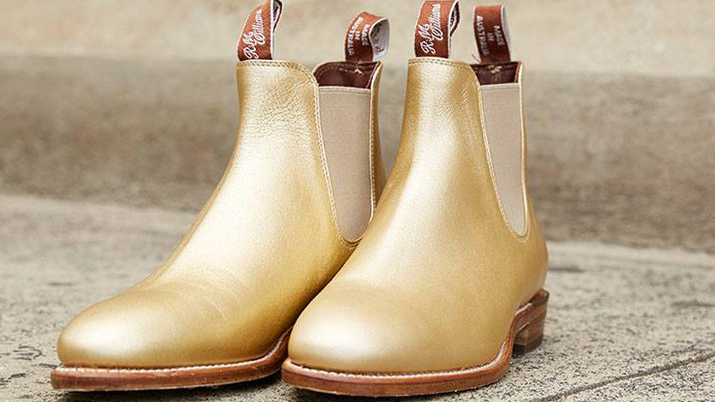 Gold 2025 riding boots