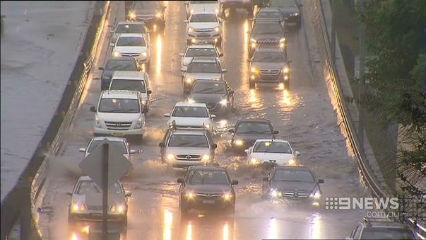 Flooded roads cause traffic hell for second straight night in Sydney ...